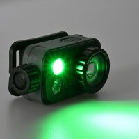 Wiederaufladbare LED-Stirnlampe VIDEX VIDEX VLF-H046Z 500Lm 5000K Kopflampe mit Bewegungssensor und Grün- Rotlicht Headlamp