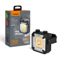 Wiederaufladbare LED Mehrzweck Taschenlampe VIDEX...