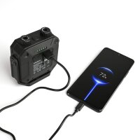 Wiederaufladbare LED Mehrzweck Taschenlampe VIDEX VLF-M048 1500Lm 5000K Grün- Rotlicht