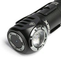 Wiederaufladbare LED-Taschenlampe VIDEX VLF-A056H 200Lm 5000K Stirnlampe Rotlicht Magnet