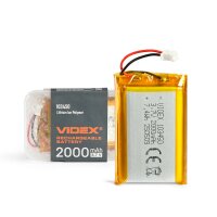 Wiederaufladbarer Akku Videx Li-poly VLF-B103450-20 2000mAh