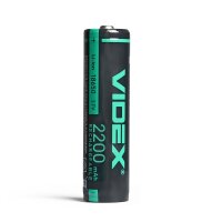 Wiederaufladbarer Akku Videx Li-Ion 18650-P mit...