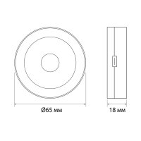 Wiederaufladbare LED-Leuchte RGB VIDEX VL-NL064W-G Ambientelampe Schrank Treppen Nachtlicht