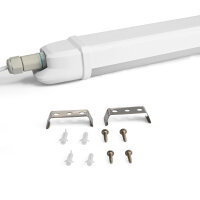 LED Linearlampe IP65 VIDEX 40W 1.2М 5000K 6400Lm Weiß Batten Light