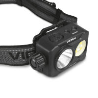 Wiederaufladbare LED-Stirnlampe VIDEX VLF-H057 1700Lm 5000K Kopflampe Bewegungssensor Grünlicht Rotlicht Headlamp