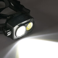 Wiederaufladbare LED-Stirnlampe VIDEX VLF-H057 1700Lm 5000K Kopflampe Bewegungssensor Grünlicht Rotlicht Headlamp