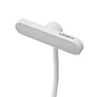 LED Akku dimmbare Buchlampe Klemmleuchte Leselampe VIDEX 60Lm 6500/4000/3000K Weiß