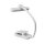 LED Akku dimmbare Buchlampe Klemmleuchte Leselampe VIDEX 60Lm 6500/4000/3000K Weiß
