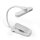 LED Akku dimmbare Buchlampe Klemmleuchte Leselampe VIDEX 60Lm 6500/4000/3000K Weiß