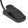 LED Akku dimmbare Buchlampe Klemmleuchte Leselampe VIDEX 60Lm 6500/4000/3000K Schwarz