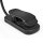 LED Akku dimmbare Buchlampe Klemmleuchte Leselampe VIDEX 60Lm 6500/4000/3000K Schwarz