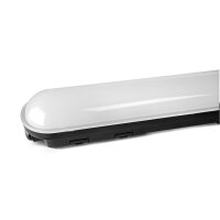LED Linearlampe IP65 VIDEX 50W 1.5М 5000K 8000 Lm Schwarz Batten Light
