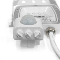LED Flutlicht mit Bewegungsmelder VIDEX F5 PIR 10W-CCT 1000Lm 6500-5000-3000K Weiß IP65
