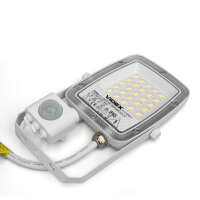 LED Flutlicht mit Bewegungsmelder VIDEX F5 PIR 20W-CCT 2000Lm 6500-5000-3000K Weiß IP65