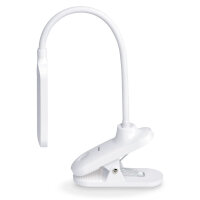 LED dimmbare Schreibtischlampe VIDEX 6W Klemmleuchte Weiß
