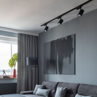 LED-Schienenleuchte VIDEX TOR 30W 4000K Schwarz