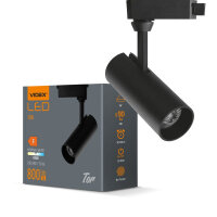 LED-Schienenleuchte VIDEX TOR 10W 4000K Schwarz